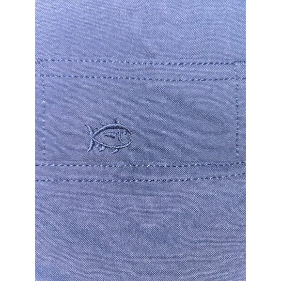 Southern Tide Mens Intercoastal Pants 38x30 Navy Blue Casual Nylon Blend - Picture 6 of 8